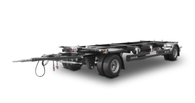 2-axle BDF low-loader trailer chassis
