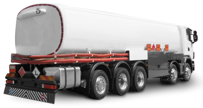 Aluminium-Tankaufbau 5A-LKW Einzelabläufe mit elektr. Peilstäbe