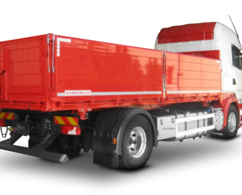 3-Seiten-Kippaufbau 2A-LKW - Fernverkehr
