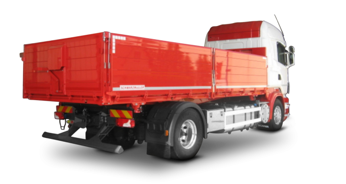3-Seiten-Kippaufbau 2A-LKW - Fernverkehr