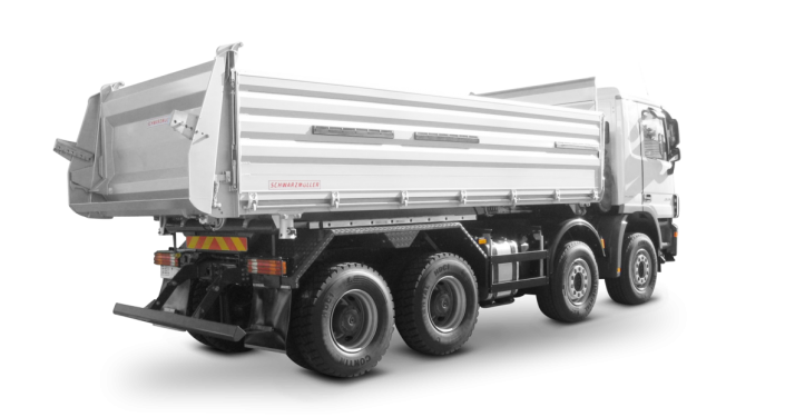 3-Seiten-Kippaufbau 4A-LKW - Baustelle