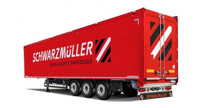 3-Achs-Schubboden-Sattelanhänger, mit Aluminiumrahmen